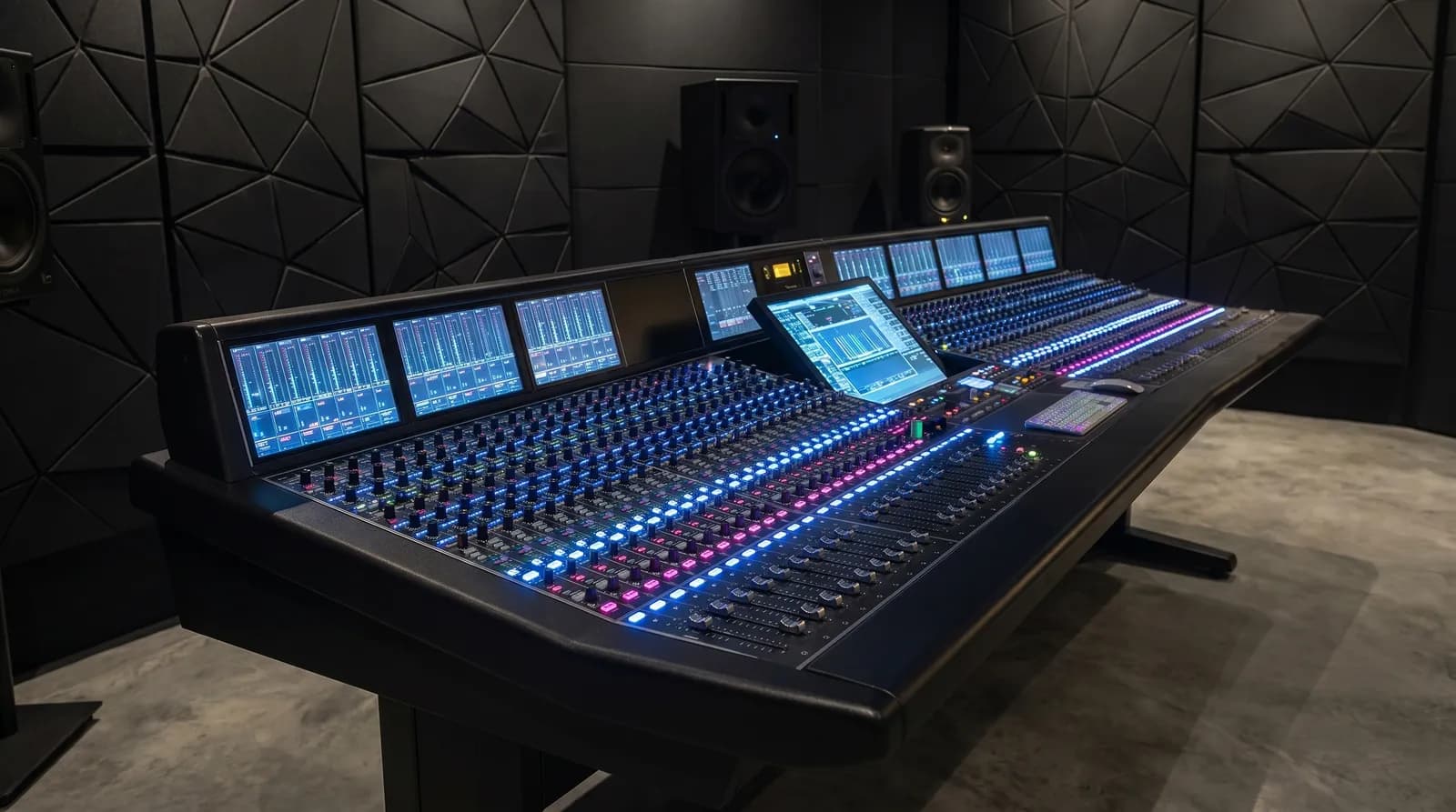 Beirut Records mixing console